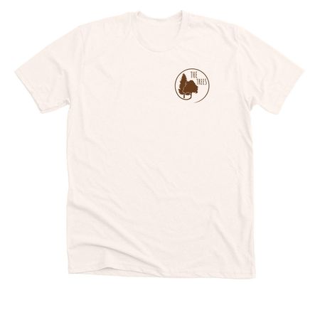 The Trees Labyrinth Shirt (Natural), a Heather Natural Premium Unisex Tee