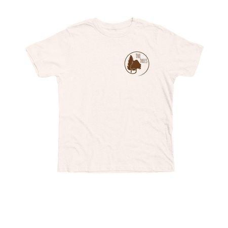 The Trees Labyrinth Shirt (Natural), a Heather Natural Premium Youth Tee