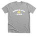 Running On Butter & Delusion, a Athletic Heather Premium Unisex Tee