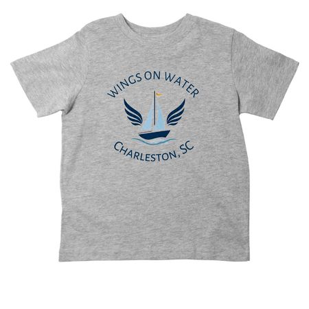 Wings on Water Toddler Collection, a Heather Toddler Tee