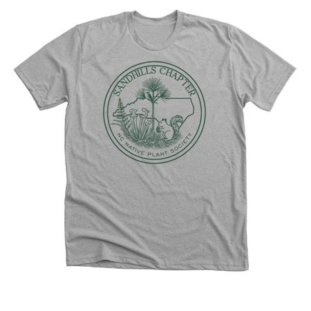 NCNPS Sandhills Chapter Shirt, a Athletic Heather Premium Unisex Tee
