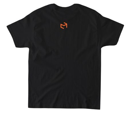 Victoria Falls Skate Club, a Black American Apparel Heavyweight Cotton Tee (back-view)