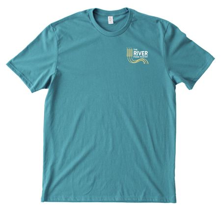 Volunteer - Apparel, a Oceanic Teal Allmade Heavyweight Recycled Cotton Tee