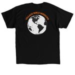 Village Missions, a Black Classic Unisex Tee (back-view)
