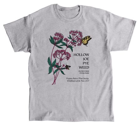 Hollow Joe Pye Weed - Dark Font, a Sport Grey Classic Unisex Tee
