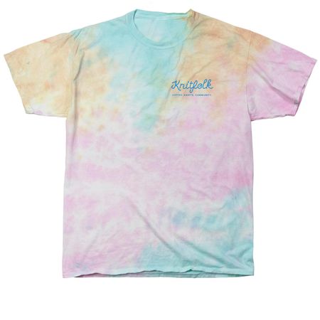 Knitfolk Tie Dye Tops, a Snow Cone Classic Tie Dye Tee