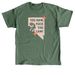 Yee-Haw, F*ck The Law! (Peach), a Military Green Classic Unisex Tee