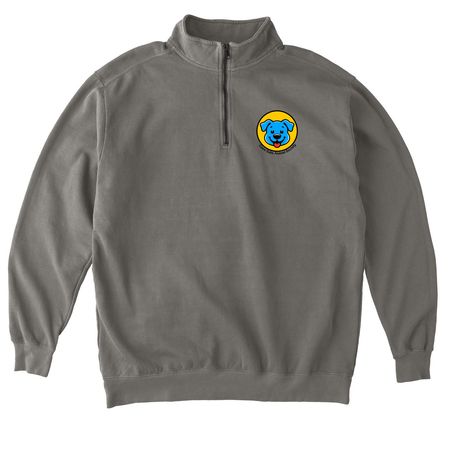 CetlaVet & Casa Sulis&nbsp;, a Grey Comfort Colors Quarter Zip Pullover