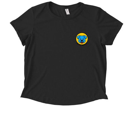 CetlaVet & Casa Sulis&nbsp;, a Deep Black Allmade Eco Triblend Women?s Scoop Neck Tee