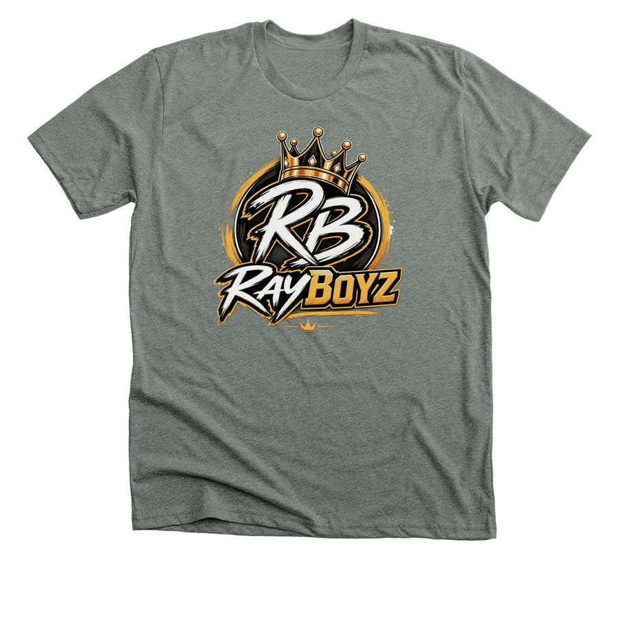 RayBoyz, a Deep Heather Premium Unisex Tee