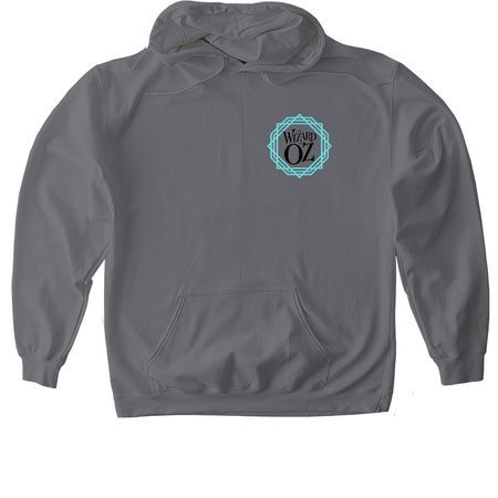 Wizard of Oz 2026&nbsp;, a Charcoal Gildan Softstyle Pullover Hoodie