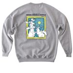 Moose Knuckle Scuffle&nbsp;, a Sport Grey Softstyle Crewneck Sweatshirt (back-view)