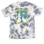 Moose Knuckle Scuffle&nbsp;, a Grey Crystal Tie Dye Tee (back-view)