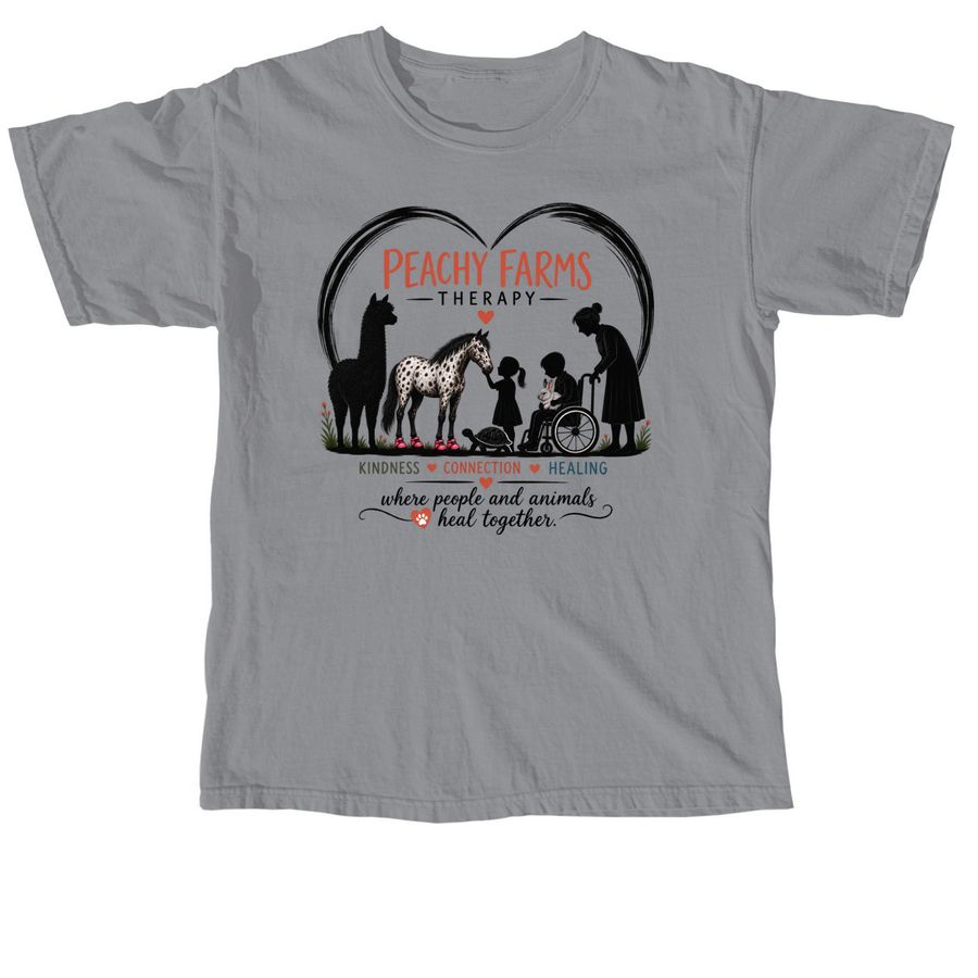 2026 Peachy farms Shirts, a Granite Comfort Colors Unisex Tee