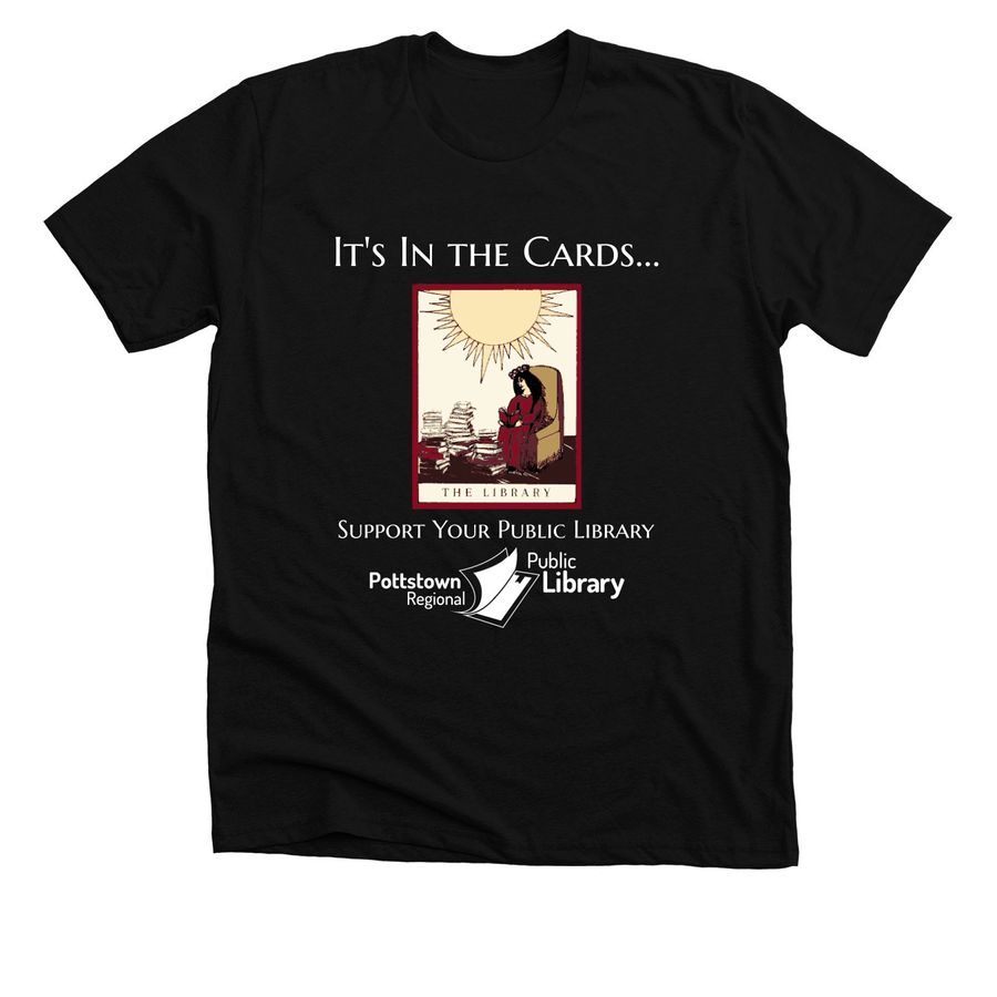 It's In the Cards..., a Solid Black Blend Premium Unisex Tee