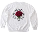 PWT Classic Series, a White Softstyle Crewneck Sweatshirt (back-view)