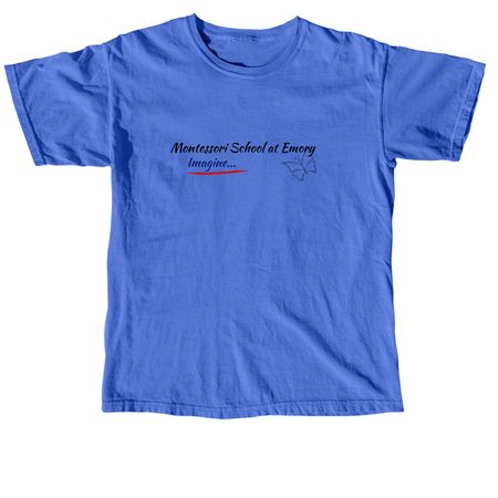 MSAE Spirit Wear, a Flo Blue Comfort Colors Unisex Tee