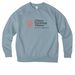 Logo Crew, a I Like You Blue Allmade Organic CVC Crewneck Sweatshirt