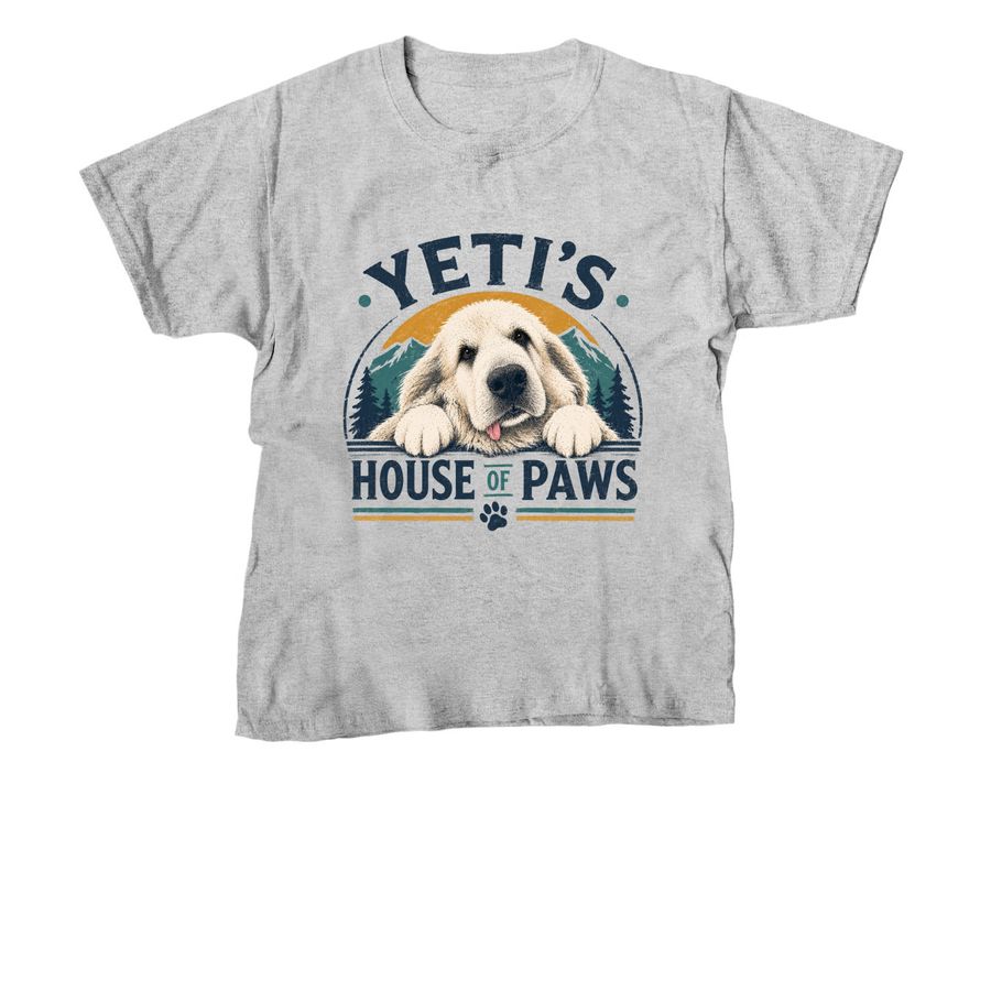 The Yeti Kiddos, a Sport Grey Youth Unisex Tee