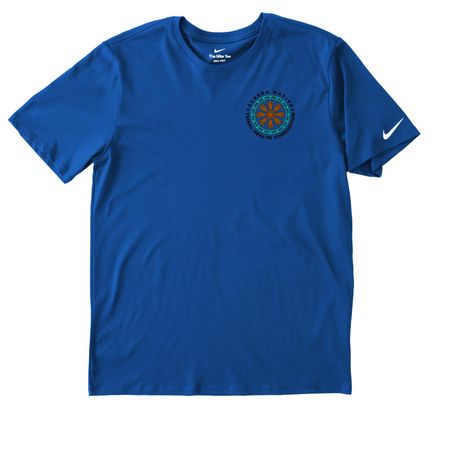Active Wear Lungs on Back-nonspecific, a Game Royal Nike Dri-FIT Jersey Blend Performance Tee