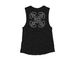 Be Your Own Daddy: Tanks, a Black Women's Muscle Tank (back-view)