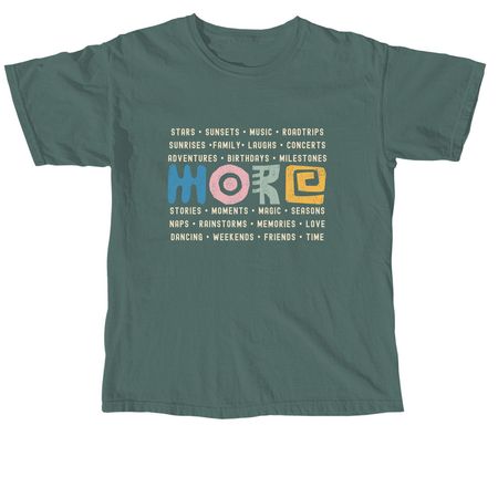 More For Mo OG, a Blue Spruce Comfort Colors Unisex Tee