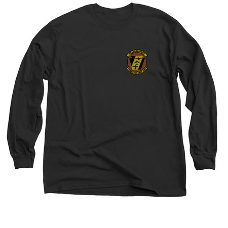 PAANG HQ Spice Brown Morale (Shirts), a Black Classic Long Sleeve Tee