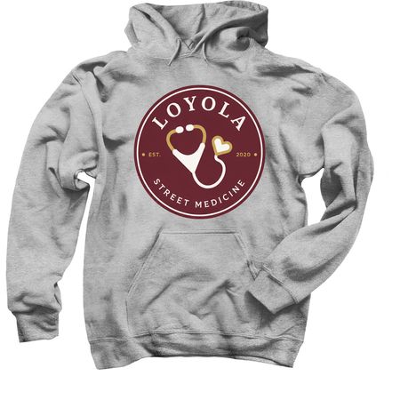 Wear the Mission, a Sport Grey Pullover Hoodie