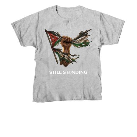 We are still standing, a Sport Grey Youth Unisex Tee