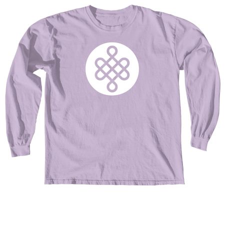 PathWays Official Icon, a Orchid Comfort Colors Long Sleeve Tee
