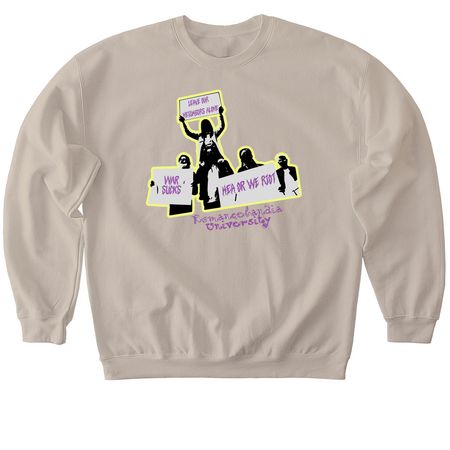 HEA or We Riot, a Sand Softstyle Crewneck Sweatshirt
