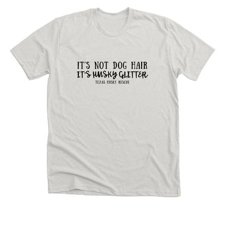TXHR - Husky Glitter, a Heather Cement Premium Unisex Tee