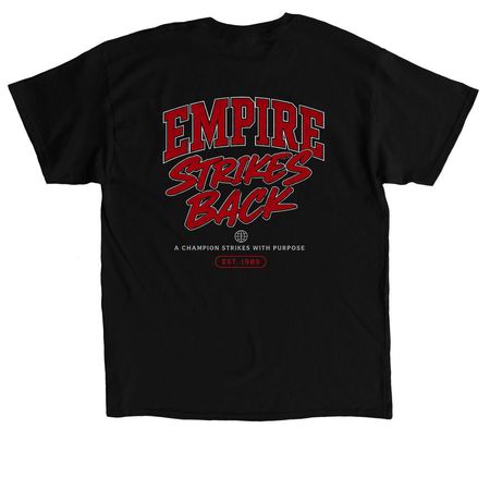 EMPIRE SWP 2, a Black Classic Unisex Tee (back-view)