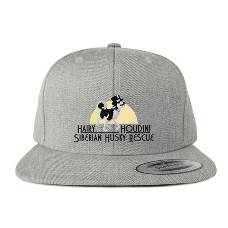 HHSHR Hat, a Heather Grey Snapback Hat