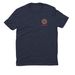WBRM Retro Mandala, a Rebel Blue Allmade Eco Triblend Unisex Tee