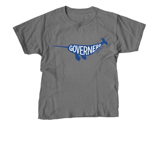 Governerd Narwhal, Blue Logo Youth Tee
