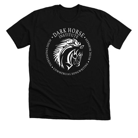 Dark Horse Institute&nbsp;, a Solid Black Blend Premium Unisex Tee