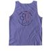 Dog Days of Summer, a Violet Comfort Colors Tank Top (back-view)
