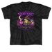 F*ck Cancer, a Black Classic Tie Dye Tee (back-view)