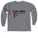 No Limits Pelotonia 2026, a Granite Comfort Colors Long Sleeve Tee