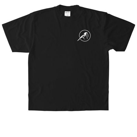 Sweetgrass Studio Logo Merch, a Black Heavyweight Garment Dye Tee