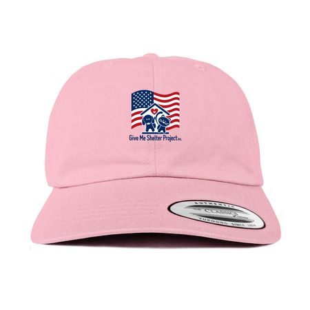 GMSP Americana Hat, a Pink Printed Classic Baseball Cap