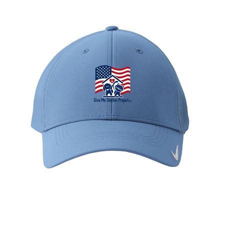 GMSP Americana Hat, a Valor Blue Printed Nike Dri-FIT Legacy Performance Cap