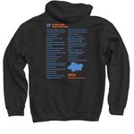HPJF 2026 Merchandise, a Black Pullover Hoodie (back-view)