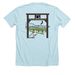 Lonely Dell&nbsp;&nbsp;, a Heather Ice Blue Premium Unisex Tee (back-view)