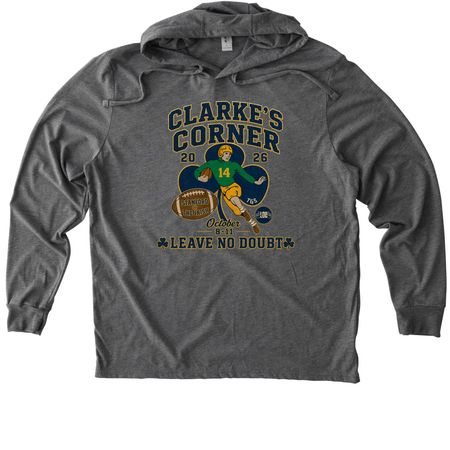 2026 Official Shirt, a Aluminum Grey Allmade Eco Triblend Hoodie Tee