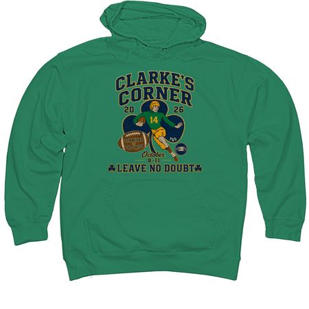 2026 Official Shirt, a Kelly Green Midweight Pullover Hoodie