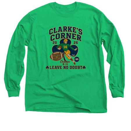2026 Official Shirt, a Irish Green Classic Long Sleeve Tee