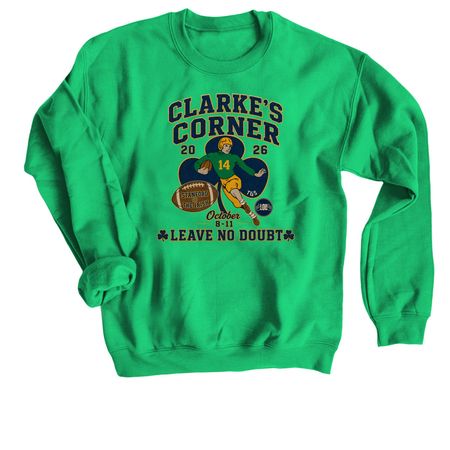 2026 Official Shirt, a Irish Green Crewneck Sweatshirt