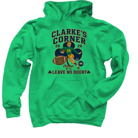 2026 Official Shirt, a Irish Green Pullover Hoodie